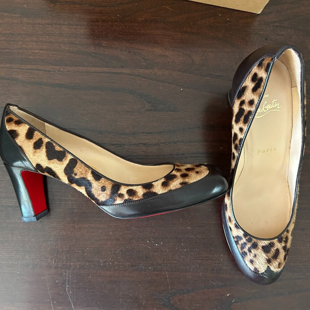 Christian Louboutin Pauline animal print, size 37 (7)
